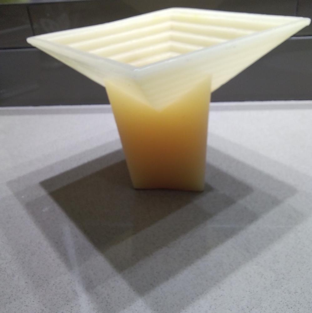 🐝Lg. Art Deco  🐝Wax Candle